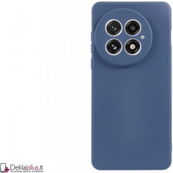 Liquid Air silikoninis levandų pilkos spalvos dėklas - su kameros apsauga (Oneplus 13 5G)